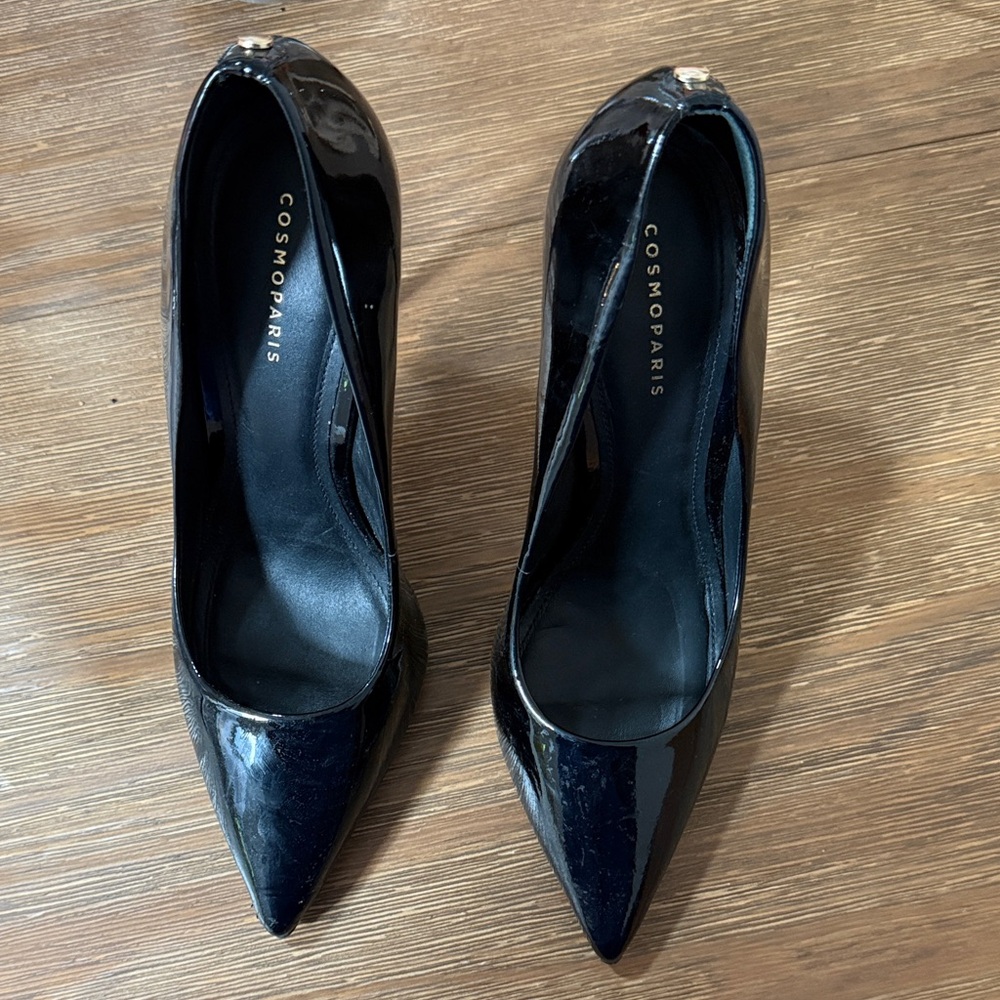 COSMOPARIS Black Women's Heels